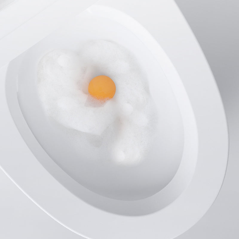 One Piece Toilet Modern Flush Toilet Porcelain Floor Mounted Siphon Jet Toilet