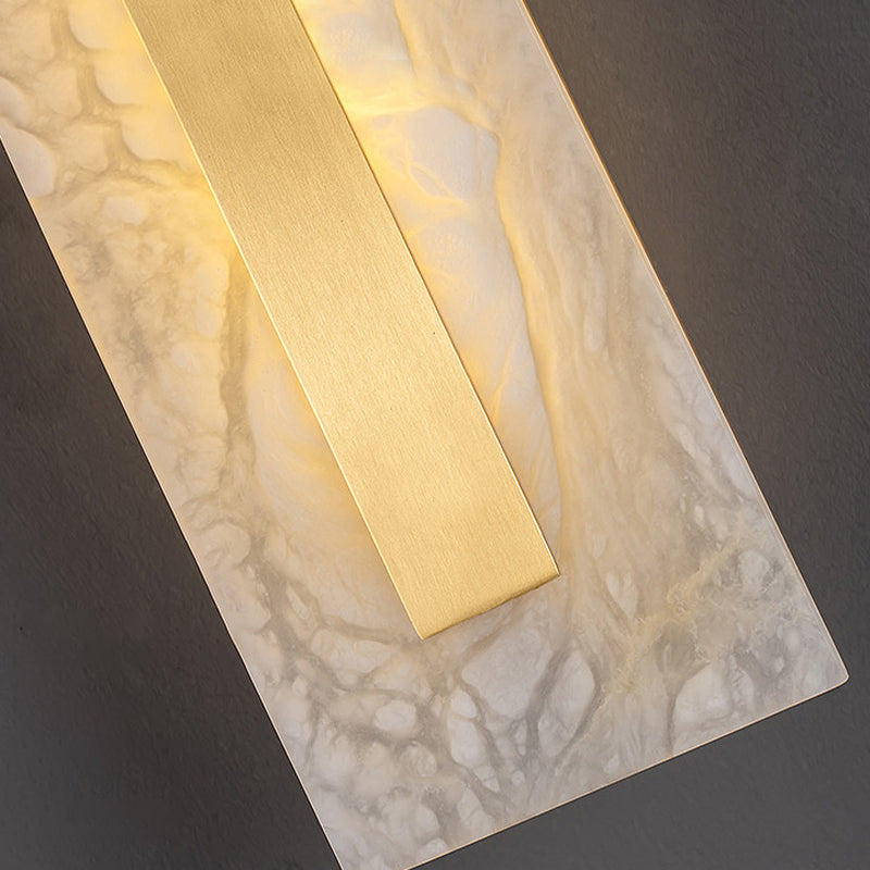 Geometric Wall Lighting Modern Metal 1 Light Wall Sconce for Bedroom