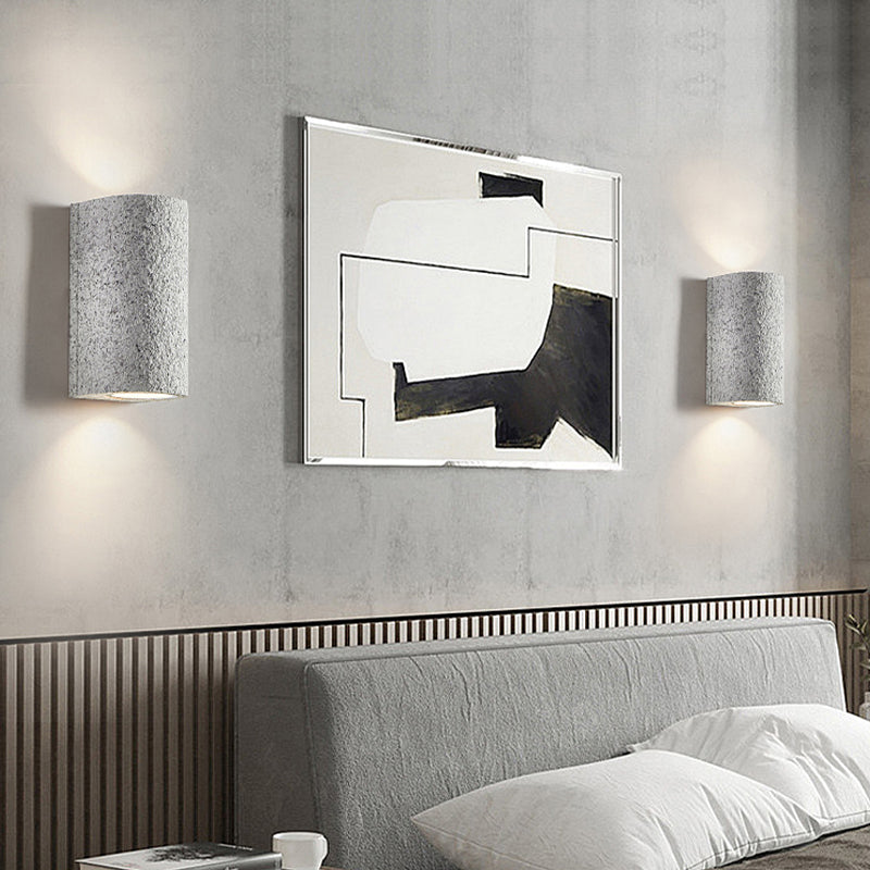 Contemporary Style Wall Lighting Ideas Cylinder Shade Wall Lamp for Living Room