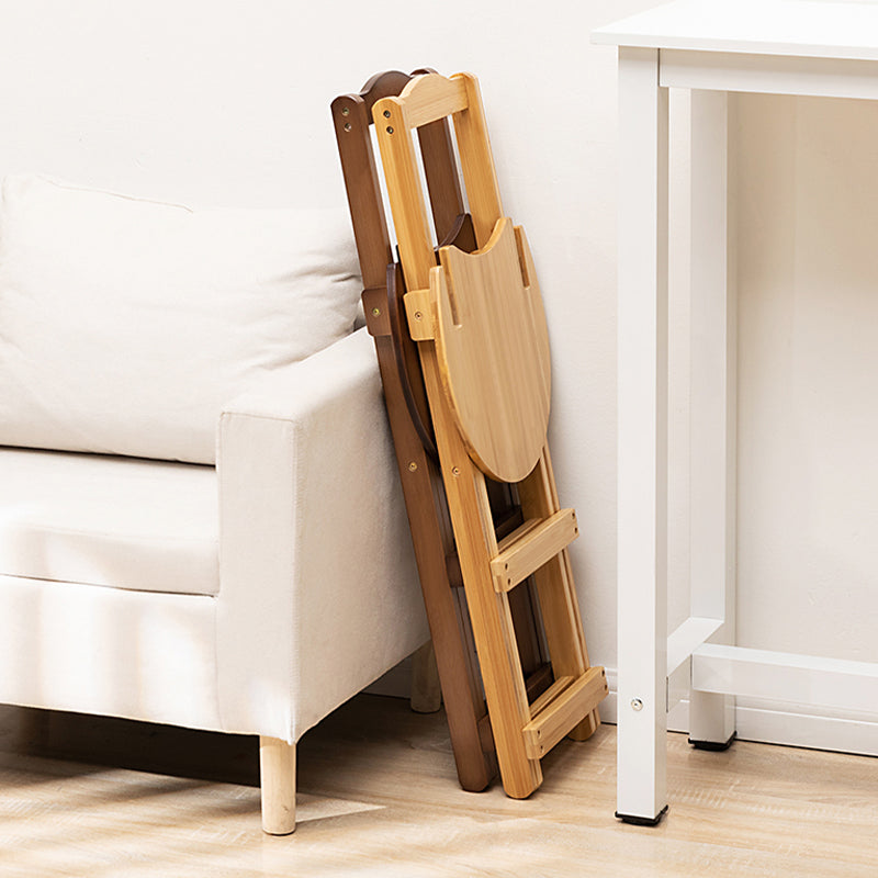 Folding Counter and Bar Stool Modern Style Wood Stool for Patio Use