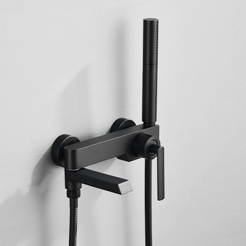 Copper Tub Spout Trim Wall Mounted Swivel Tub Spout Trim with Single Handle