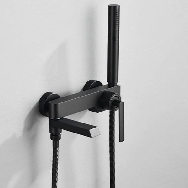 Copper Tub Spout Trim Wall Mounted Swivel Tub Spout Trim with Single Handle