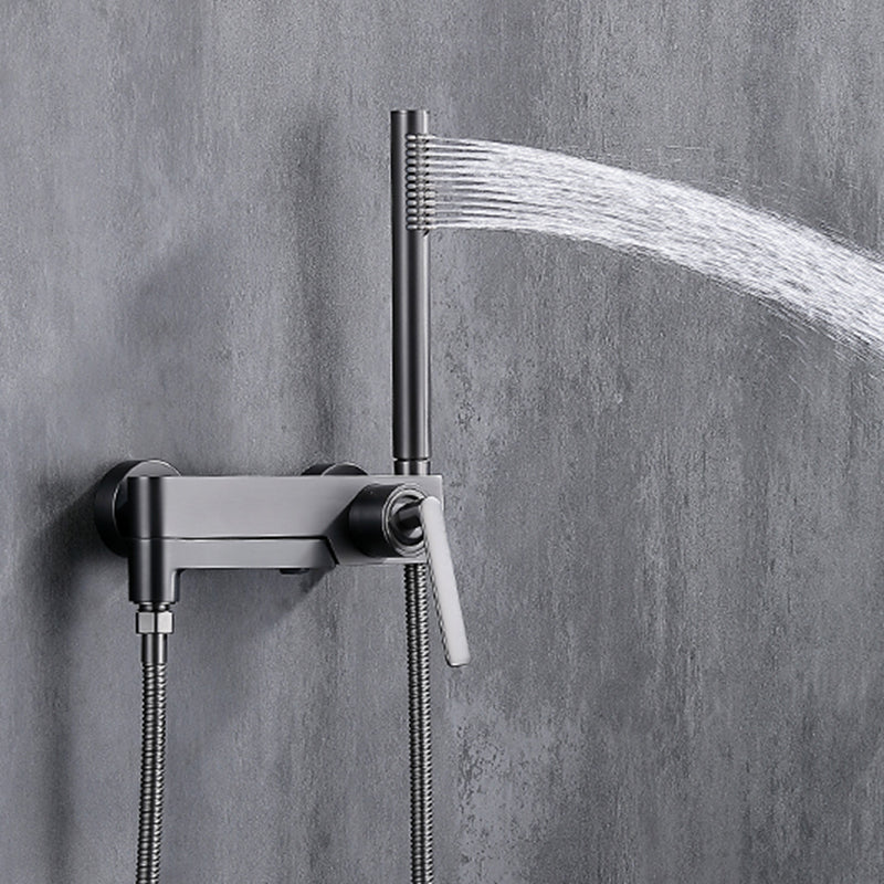 Copper Tub Spout Trim Wall Mounted Swivel Tub Spout Trim with Single Handle