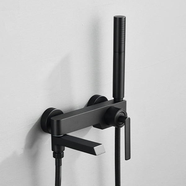 Copper Tub Spout Trim Wall Mounted Swivel Tub Spout Trim with Single Handle