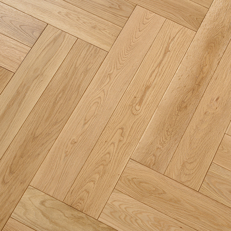 Traditional Wood Flooring Tiles Solid Wood Click-Locking Water Resistant Side Trim Piece