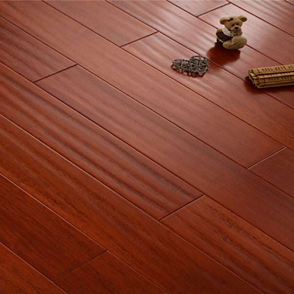 Traditional Hardwood Flooring Solid Wood Wire Brushed Water Resistant Wood Tile