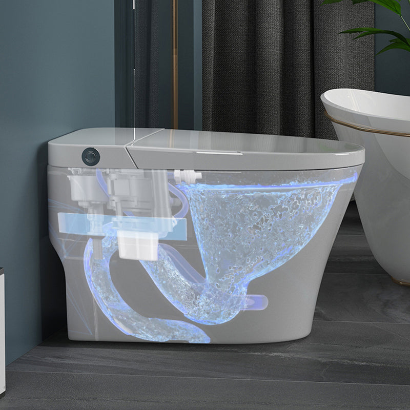 Modern White Flush Toilet Floor Mounted Urine Toilet for Washroom