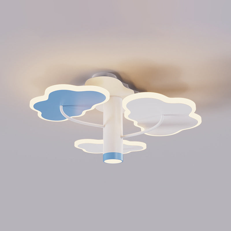 Modern Children Ceiling Light LED Ceiling Mount Light with Acrylic Shade for Kid's Room
