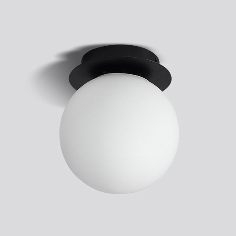 Household Vanity Light Glass Shade Wall Light Sconce for Washroom