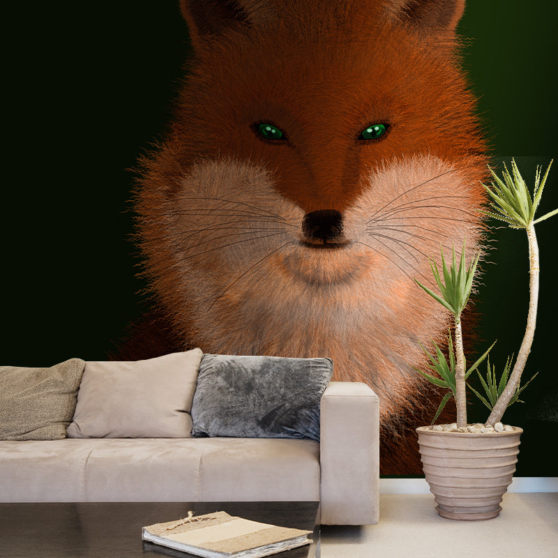 Animals Illustration Wall Mural Wallpaper Sitting Room Wall Mural