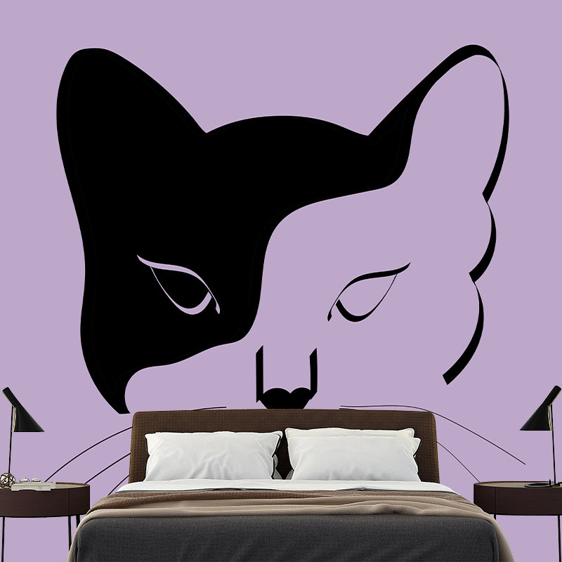 Animals Illustration Wall Mural Wallpaper Sitting Room Wall Mural