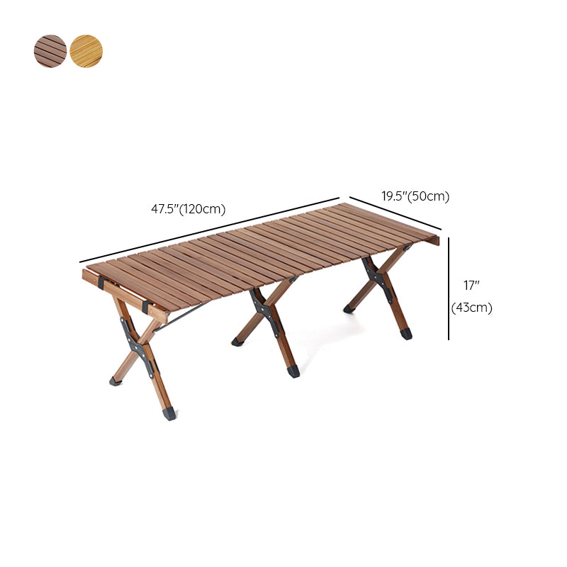 Modern Rectangle Folding Table Outdoor Removable Camping Table