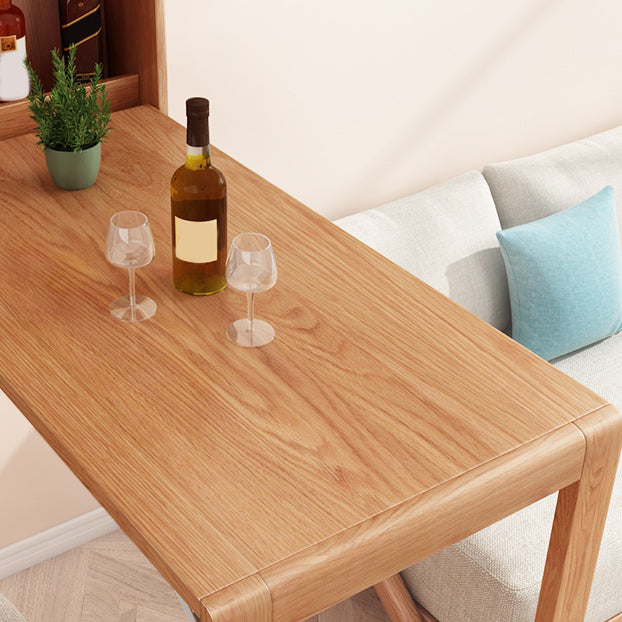 Rectangle Counter Height Pub Set 1/2/3 Pcs Wood Frame Bar Table and Stools