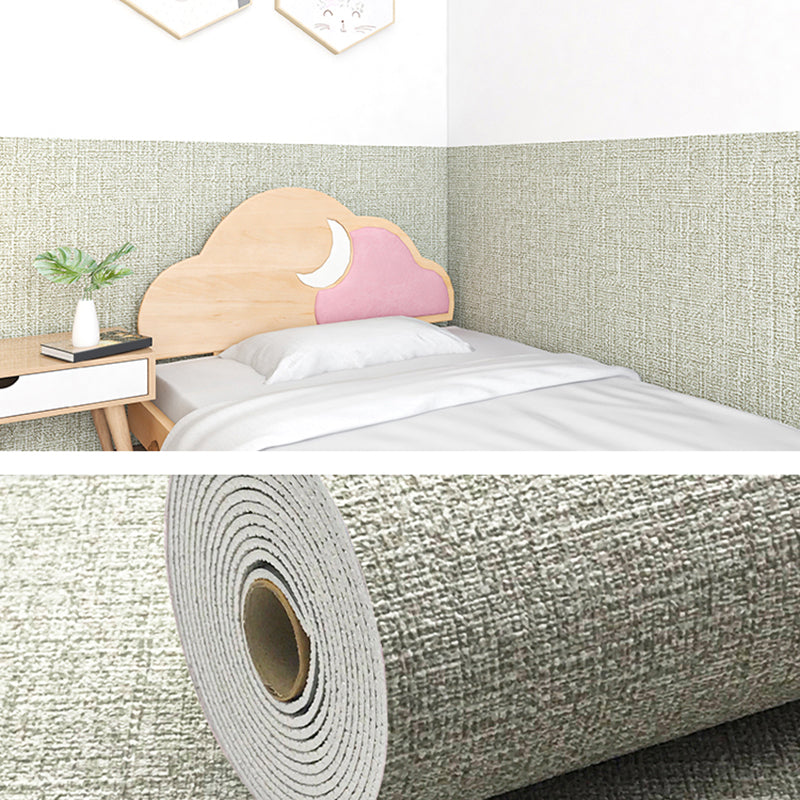 Modern Plain Backsplash Panels Peel and Stick Waterproof Wall Paneling for Living Room