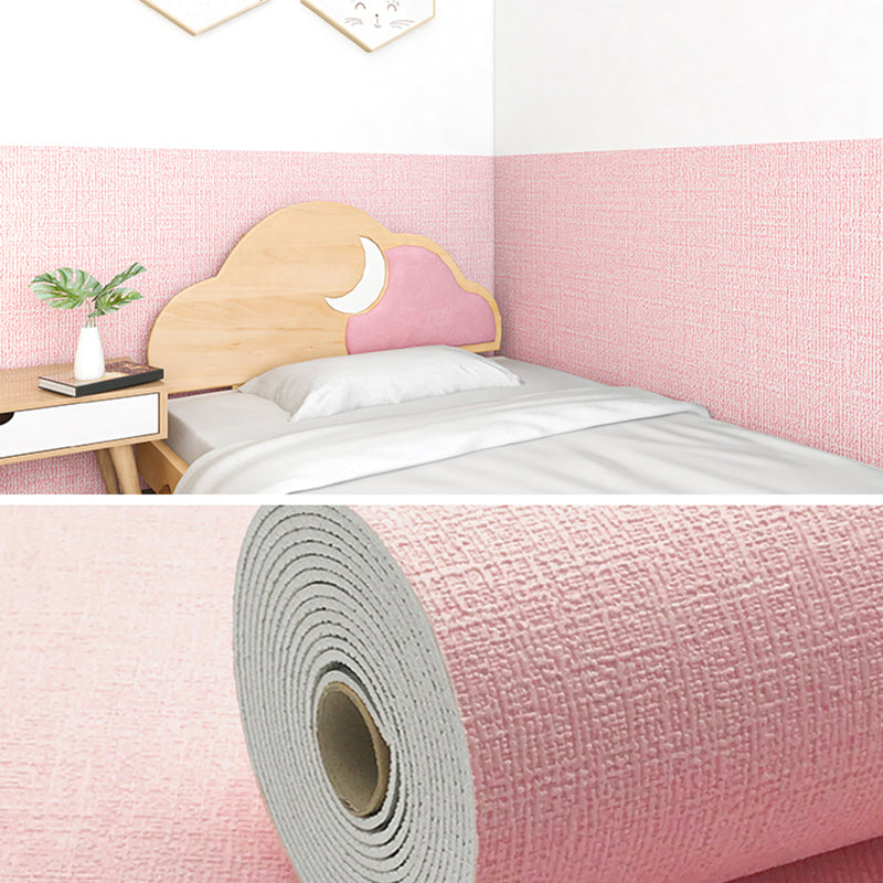 Modern Plain Backsplash Panels Peel and Stick Waterproof Wall Paneling for Living Room