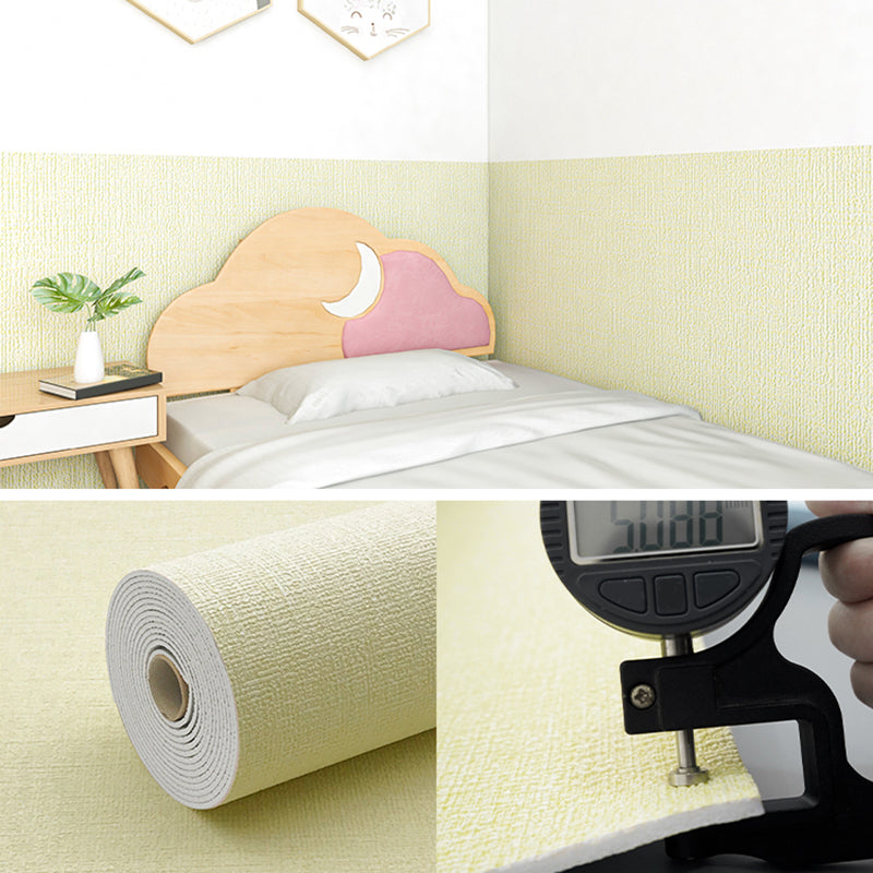 Modern Plain Backsplash Panels Peel and Stick Waterproof Wall Paneling for Living Room