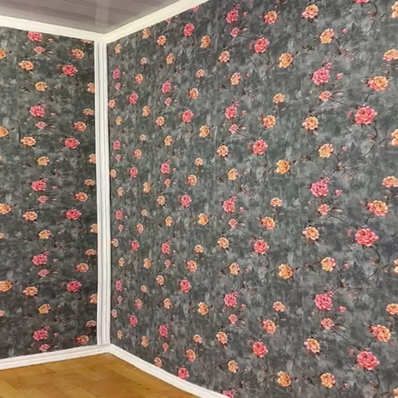 Waterproof Wall Panel 3D Embossed Peel and Press Backsplash Panels for Living Room