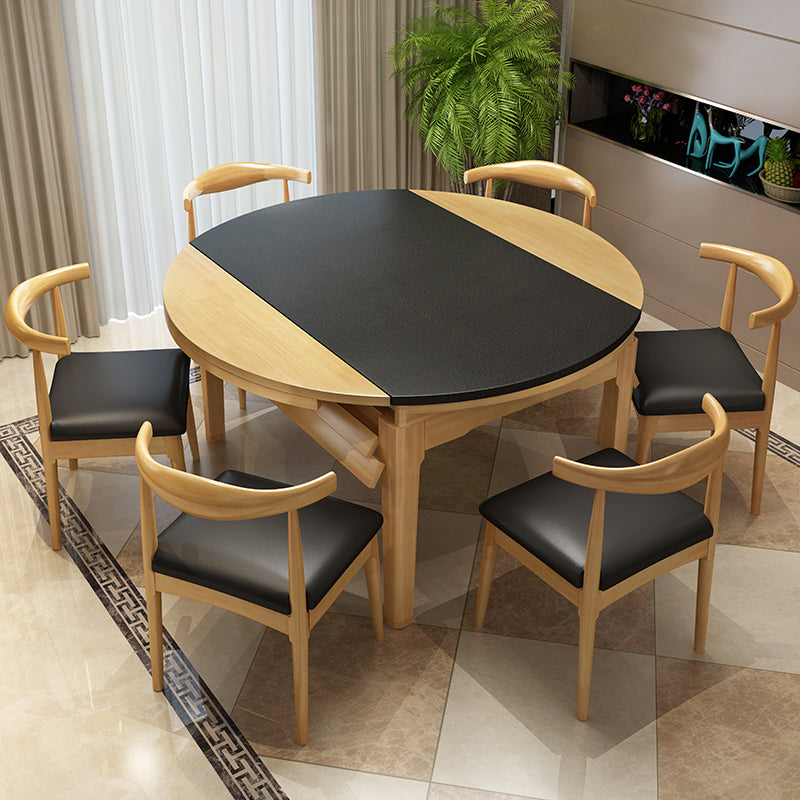Modern Stone Scalable Dining Table Rubber Base for Dining Room