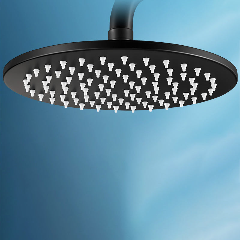 Contemporary Square Shower Head Combo with Handheld Shower Head