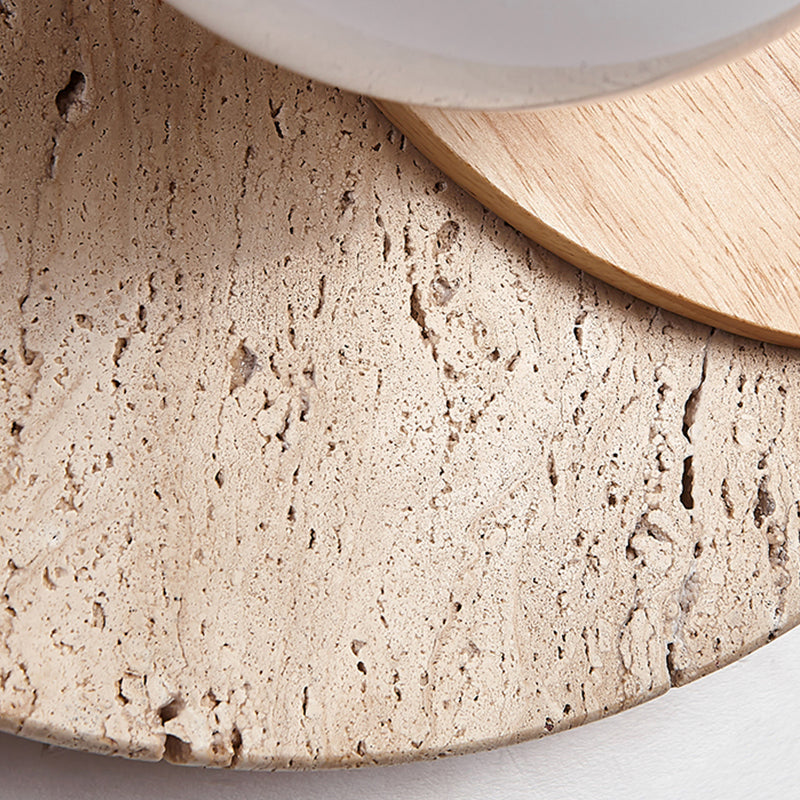 Modern Glass Globe Shade Wall Lighting Fixtures 1-Light Wall Lamp for Dining Room