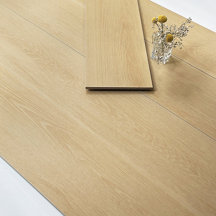 Floor Tiles Rectangular Ceramic Wood Textured Scratch Resistant Singular Floor Tiles