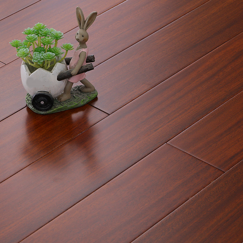 Traditional Plank Flooring Solid Wood Click-Locking Wooden Wall Planks