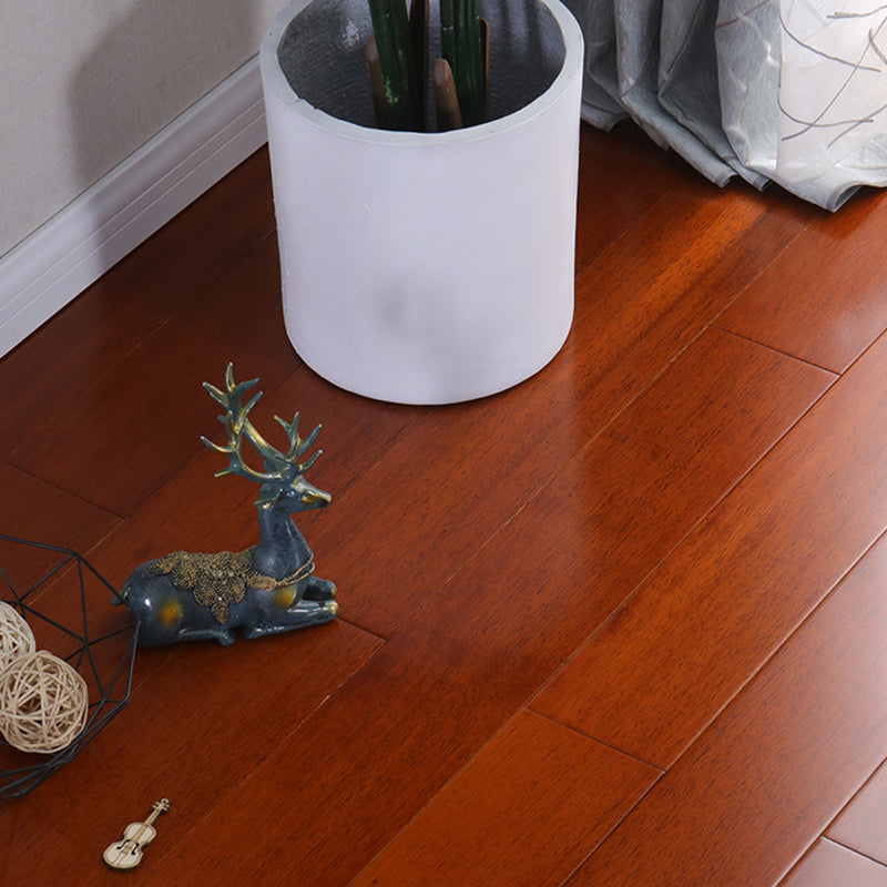 Traditional Plank Flooring Solid Wood Click-Locking Wooden Wall Planks