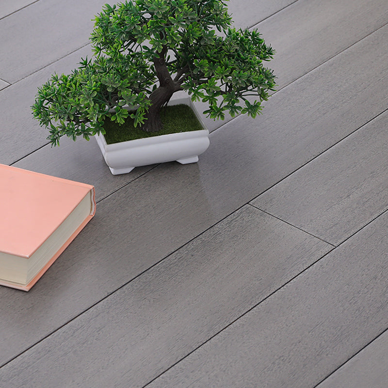 Traditional Plank Flooring Solid Wood Click-Locking Wooden Wall Planks