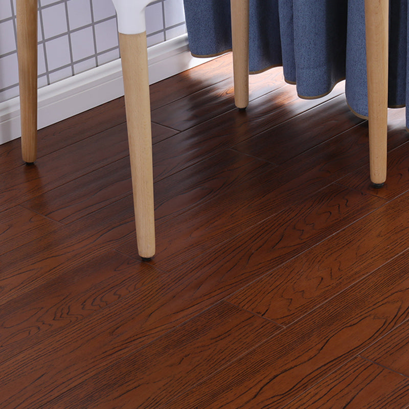 Traditional Plank Flooring Solid Wood Click-Locking Wooden Wall Planks