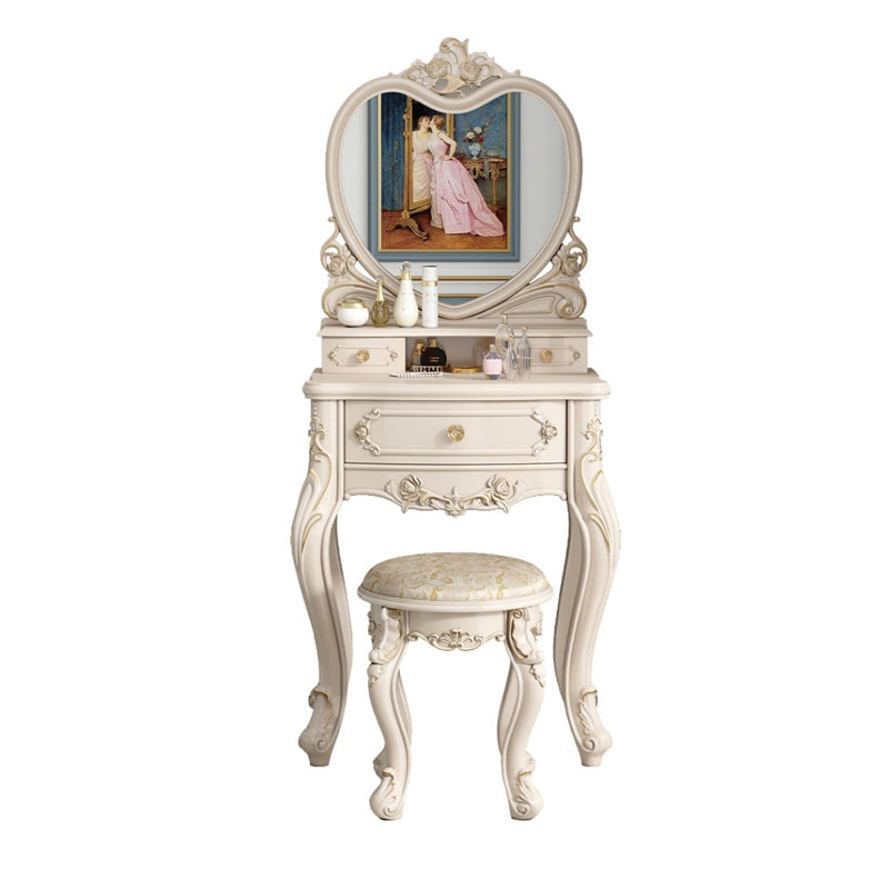 Victorian Bedroom Makeup Vanity Desk Table White Vanity Dressing Table