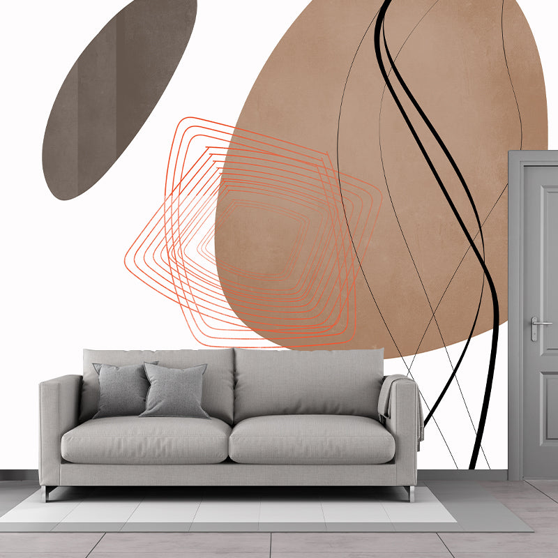 Abstract Decoration Wall Mural Wallpaper Sitting Room Wall Mural