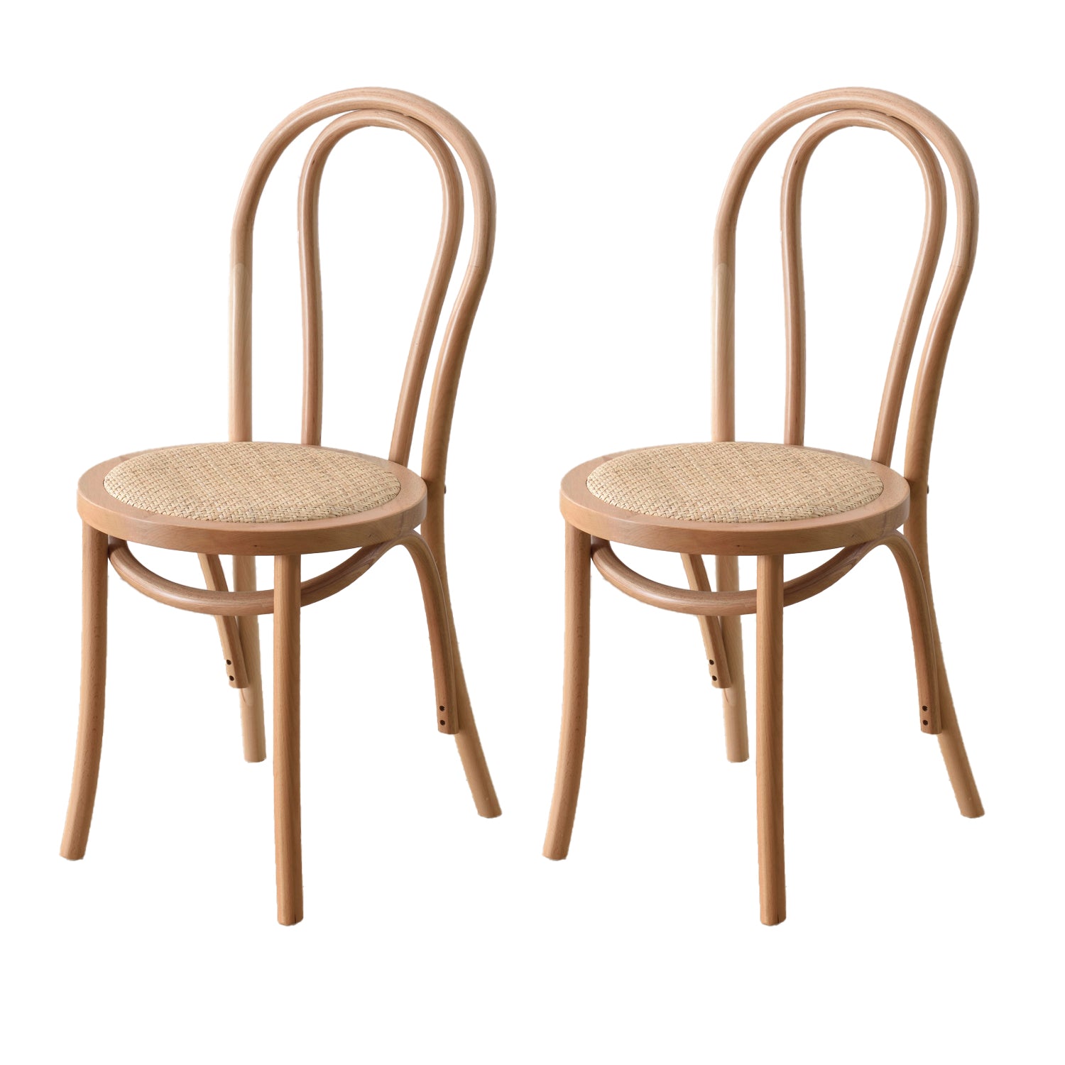 Dining Room Armless Dining Chair Open Back Solid Wood Side Chair