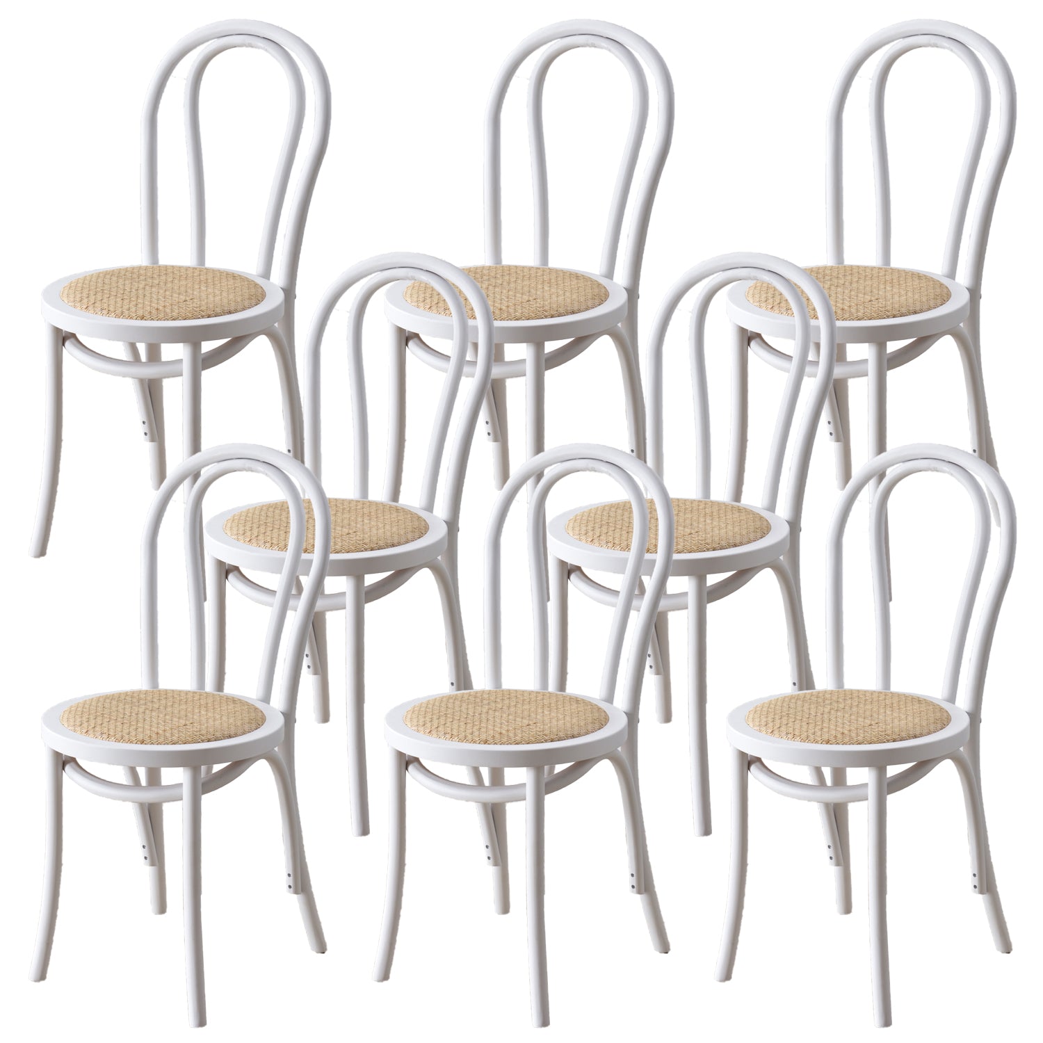 Dining Room Armless Dining Chair Open Back Solid Wood Side Chair