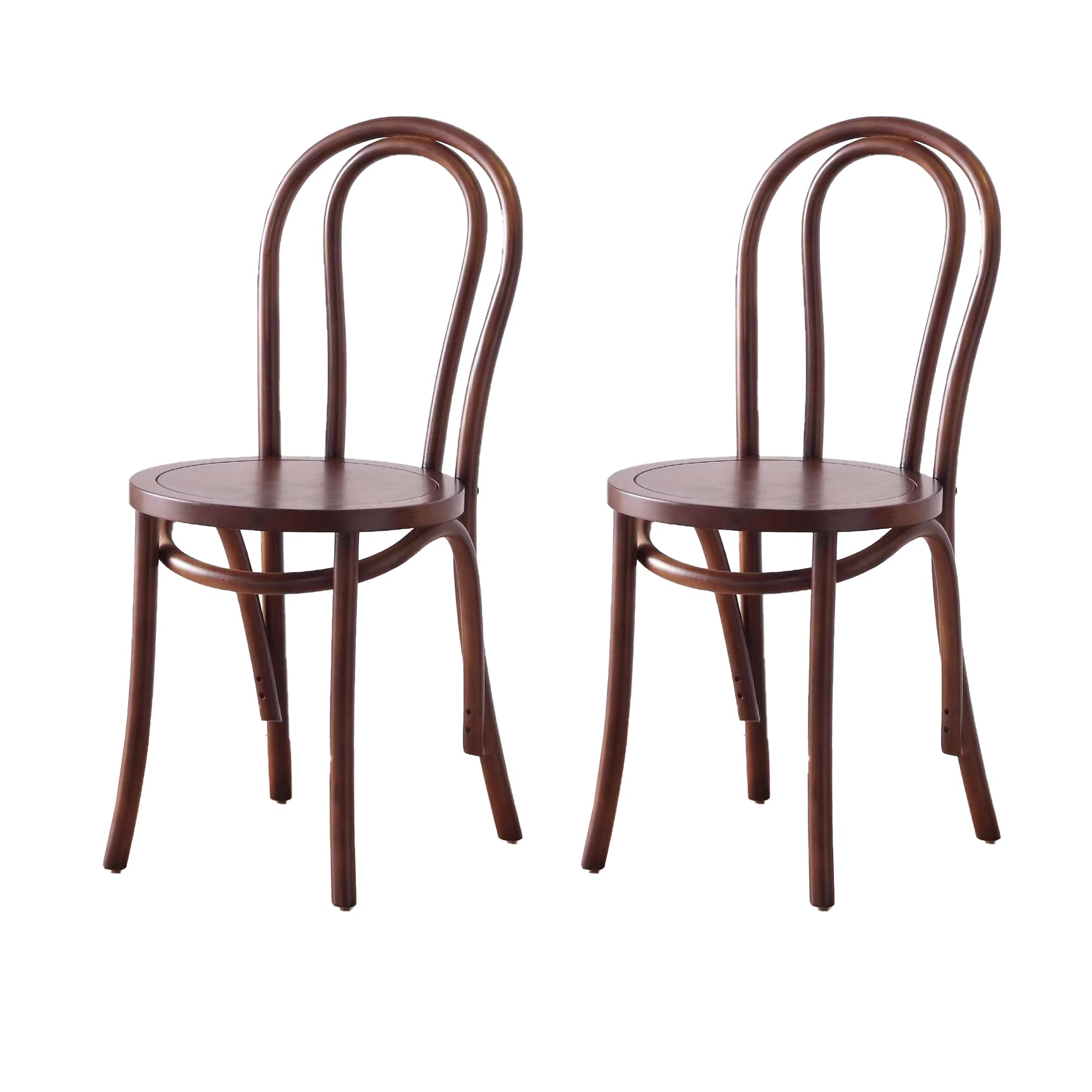 Dining Room Armless Dining Chair Open Back Solid Wood Side Chair