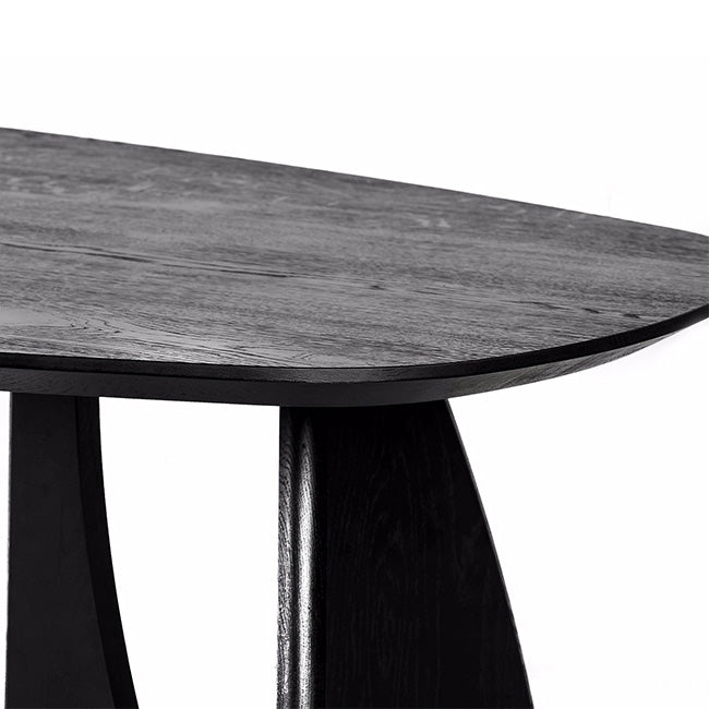 Pine Solid Wood Dining Table Double Pedestal Table for Kitchen