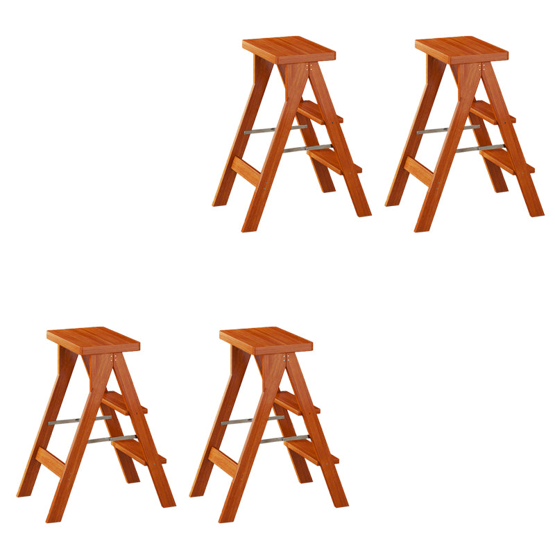 Modern Folding Bar Stool Wooden Backless Bar Stools for Dining Room