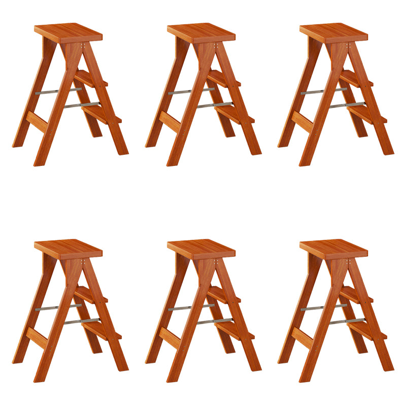 Modern Folding Bar Stool Wooden Backless Bar Stools for Dining Room