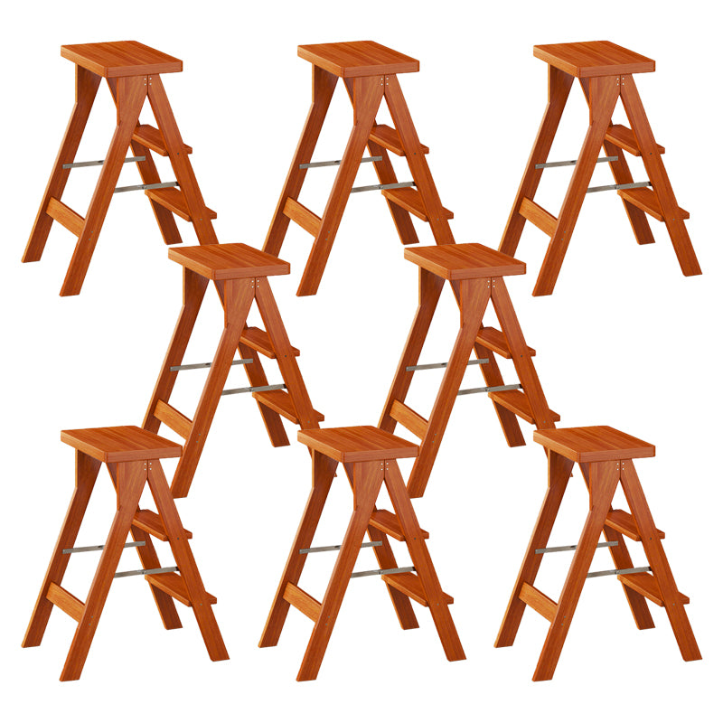 Modern Folding Bar Stool Wooden Backless Bar Stools for Dining Room