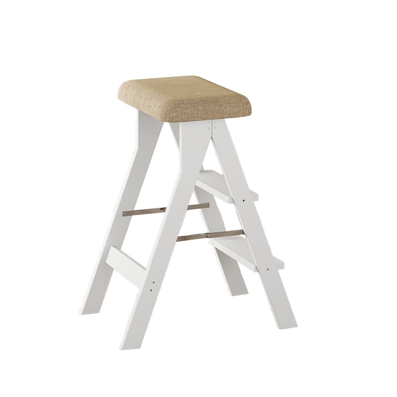 Modern Folding Bar Stool Wooden Backless Bar Stools for Dining Room