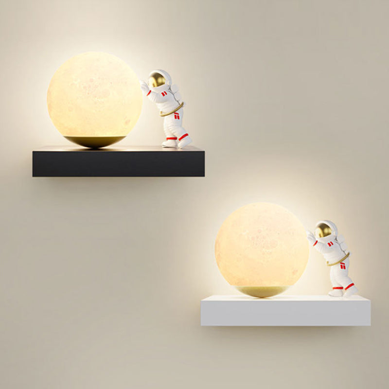 Modern Wall Light Fixture Astronaut Wall Light Sconce for Kid's Bedroom