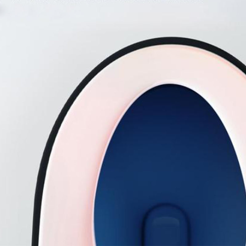 Contemporary Siphon Jet Flush Toilet Heated Seat Included Toilet Bowl for Bathroom