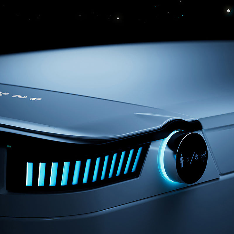 Contemporary Ceramic Flush Toilet Heated Seat Included Toilet Bowl for Washroom