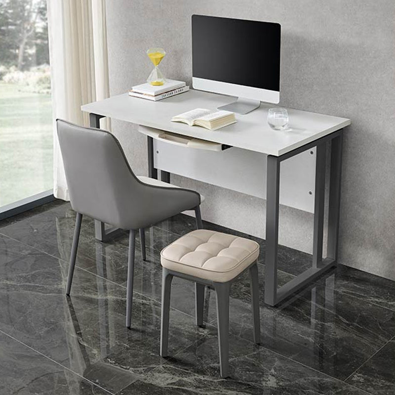 Contemporary Standard Square Leather Standard With Legs for Home