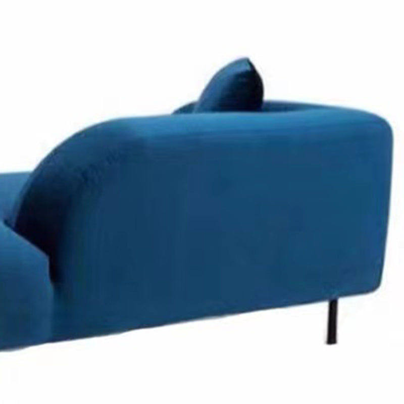 Modern Tufted Upholstered Chaise Lounge Couch Velvet Chaise Lounge