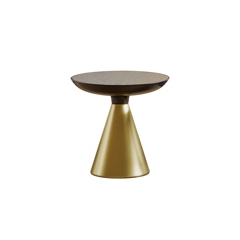 Glass Top Pedestal Coffee Table Modern No Distressing Round Bunching Tables