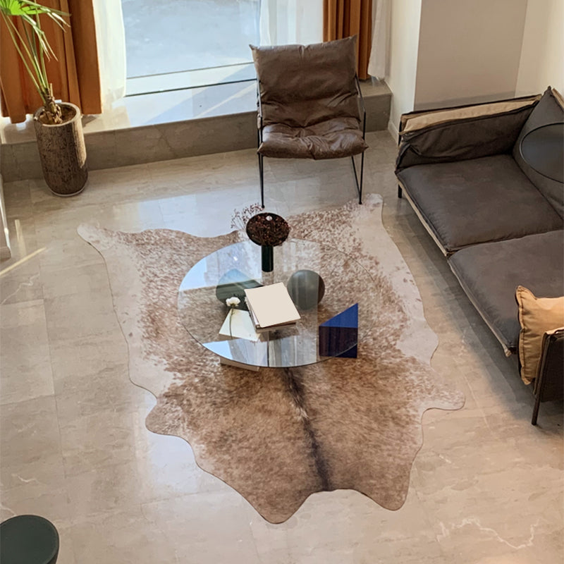 8.6"H Contemporary Coffee Table Glass Top Coffee Cocktail Table