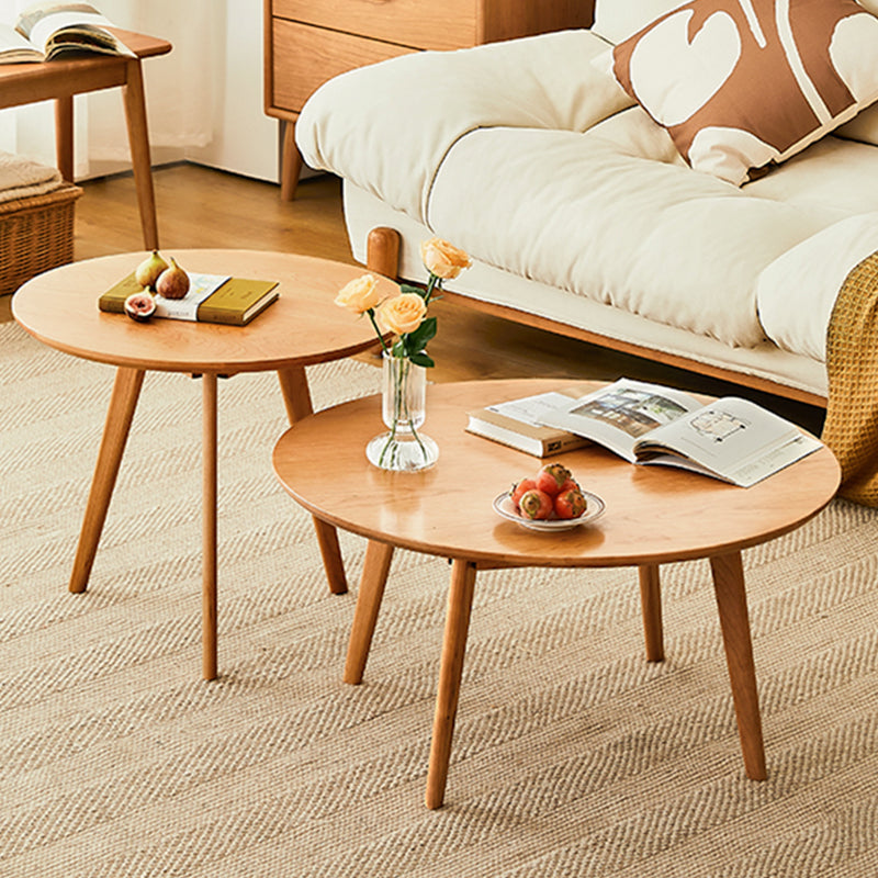 Modernistic Coffee Table Wooden 4 Legs Coffee Cocktail Table for Living Room