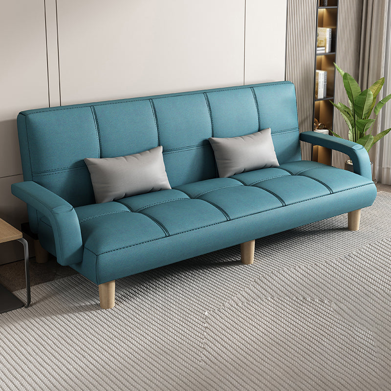 Scandinavian Futon Sleeper Sofa Bed Biscuit Back Futon Sleeper Sofa