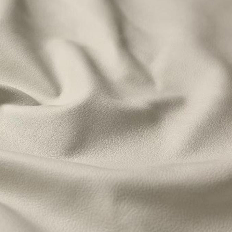 Glam White Futon and Mattress Flared Arms Folding Futon Frame