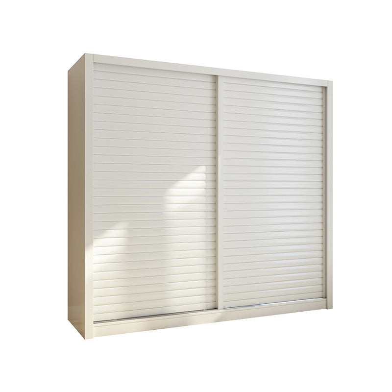 Contemporary Style Wardrobe Armoire Wood Armoire with Sliding Door for Bedroom